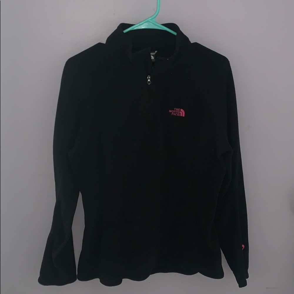 North Face fleece quarter zip
